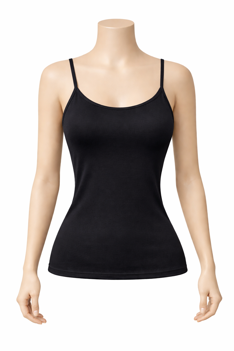 Royal Pink - woman body 100% Egyptian Cotton - Thin strap