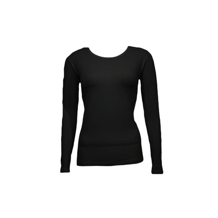 Royal Pink - woman body 100% Egyptian Cotton - Long Sleeve